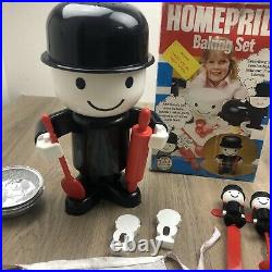 Homepride Fred Baking Set In Box Bundle With Tools & Cutters 1979 Vintage Toy