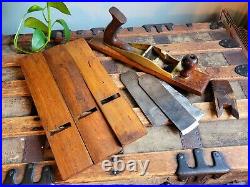 Huge Patternmakers Tool Set Stanley 71 Router Jack & Block Plane Convex Soles