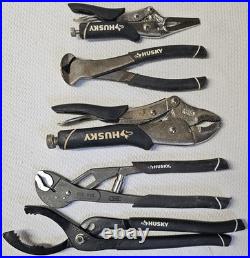Husky Hand Tool Lot + 14 Bag Wrenches Allen Keys Chisels Tubing Cutter New Used
