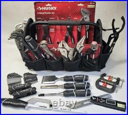 Husky Hand Tool Lot + 14 Bag Wrenches Allen Keys Chisels Tubing Cutter New Used