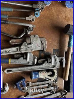 Husky Ridgid Home-Flex Mixed Tool Set Wrenches, Tube Cutter, Bender Bag