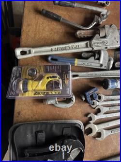 Husky Ridgid Home-Flex Mixed Tool Set Wrenches, Tube Cutter, Bender Bag