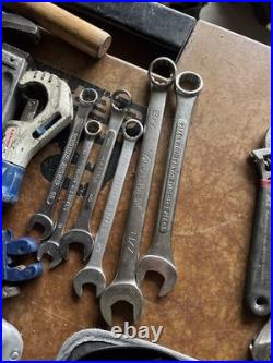 Husky Ridgid Home-Flex Mixed Tool Set Wrenches, Tube Cutter, Bender Bag