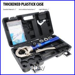 Hydraulic Copper Press Tool 1/2 3/4 1 Jaw Crimper Pliers & Pipe Cutter Set