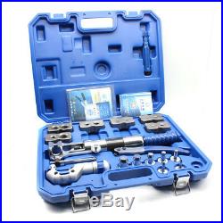 Hydraulic Flaring Set Pipe Fuel Line Expander + Cutter Kit Steel Durable Tool
