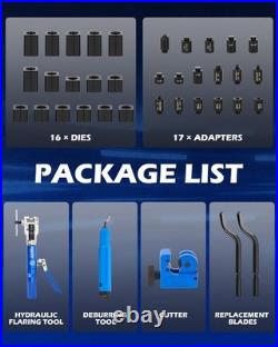 Hydraulic Flaring Tool Kit Brake Line Tubing Cutter Set