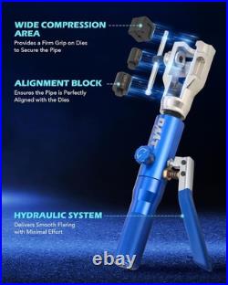 Hydraulic Flaring Tool Kit Brake Line Tubing Cutter Set