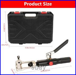 Hydraulic Flaring Tool Kit, Universal Brake Flaring Tool Set with Tubing Cutter