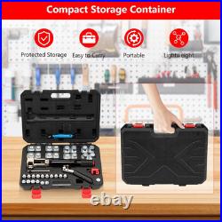 Hydraulic Flaring Tool Kit, Universal Brake Flaring Tool Set with Tubing Cutter
