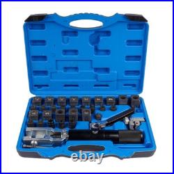 Hydraulic Flaring Tool Set with Tube Cutter for GM Fuel Line Flare 5/16 and 3/8