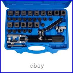 Hydraulic Flaring Tool Set with Tube Cutter for GM Fuel Line Flare 5/16 and 3/8