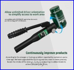Hydraulic Knockout Punch Electrical Conduit Hole Cutter Set KO Tool Kit 1/2 t Hydraulic Knockout Punch Electrical Conduit Hole Cutter Set KO Tool Kit 1/2 t