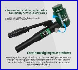 Hydraulic Knockout Punch Electrical Conduit Hole Cutter Set KO Tool Kit 1/2 t Hydraulic Knockout Punch Electrical Conduit Hole Cutter Set KO Tool Kit 1/2 t