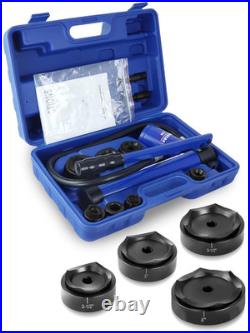 Hydraulic Knockout Punch Electrical Conduit Hole Cutter Set KO Tool Kit 1/2 to 2