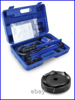 Hydraulic Knockout Punch Electrical Conduit Hole Cutter Set KO Tool Kit 1/2 to 2