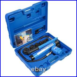 Hydraulic Knockout Punch Electrical Conduit Hole Cutter Set KO Tool Kit 1/2 to 2 Hydraulic Knockout Punch Electrical Conduit Hole Cutter Set KO Tool Kit 1/2 to 2