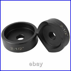 Hydraulic Knockout Punch Electrical Conduit Hole Cutter Set KO Tool Kit 1/2 to 2