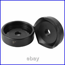 Hydraulic Knockout Punch Electrical Conduit Hole Cutter Set KO Tool Kit 1/2 to 2