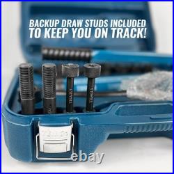 Hydraulic Knockout Punch Electrical Conduit Hole Cutter Set KO Tool Kit 5