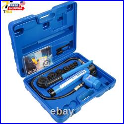 Hydraulic Knockout Punch Electrical Conduit Hole Cutter Set KO Tool Kit Alloy St