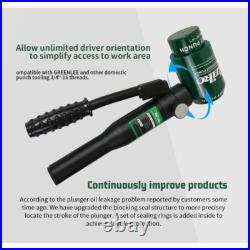 Hydraulic Knockout Punch Electrical Conduit Hole Cutter Set KO Tool Kit, NEW