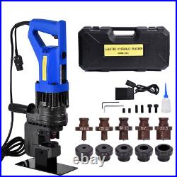 Hydraulic Knockout Punch Electrical Conduit Hole Cutter Set KO Tool Kit New Hydraulic Knockout Punch Electrical Conduit Hole Cutter Set KO Tool Kit New