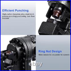 Hydraulic Knockout Punch Electrical Conduit Hole Cutter Set KO Tool Kit New Hydraulic Knockout Punch Electrical Conduit Hole Cutter Set KO Tool Kit New