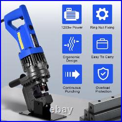 Hydraulic Knockout Punch Electrical Conduit Hole Cutter Set KO Tool Kit New Hydraulic Knockout Punch Electrical Conduit Hole Cutter Set KO Tool Kit New