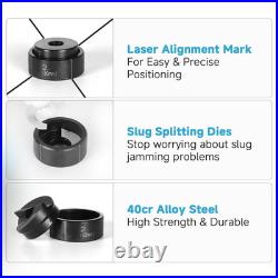 Hydraulic Knockout Punch Set KO Tool 10T Electrical Conduit Hole Cutter with 6