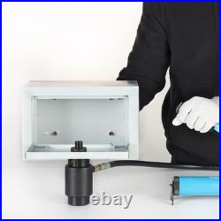 Hydraulic Knockout Punch Set KO Tool 10T Electrical Conduit Hole Cutter with 6