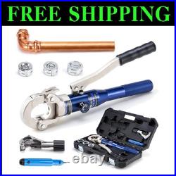 Hydraulic Pipe Crimping Tool Set with Cutter Portable