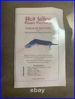 Industrial Hot Knife Foam Styrofoam Cutter Set Kit 8 Blades Foam Cutting Tools