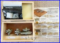 Infinity Cutting Tools 3 Piece Cabinet Door Set with Back Cutter (New in box)