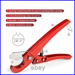 Iwiss Set of 2 PEX Crimper Crimping Tools with 1/2 3/4 Angle with Go-No Go Iwiss Set of 2 PEX Crimper Crimping Tools with 1/2 3/4 Angle with Go-No Go