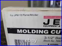 JET Tools 3-1/2'' BASE Molding Cutter Set 709317 For JPM-13 Planer/Molder NOS JET Tools 3-1/2'' BASE Molding Cutter Set 709317 For JPM-13 Planer/Molder NOS