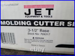 JET Tools 3-1/2'' BASE Molding Cutter Set 709317 For JPM-13 Planer/Molder NOS JET Tools 3-1/2'' BASE Molding Cutter Set 709317 For JPM-13 Planer/Molder NOS