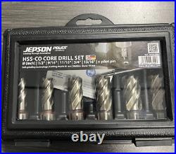 Jepson 6pc Hss Annular Cutter Set 490145in