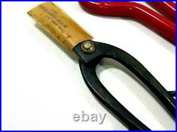 KIKU Traditional Bonsai 8 Tool Set with Folding Case Cutters Snips Tweezers Hook