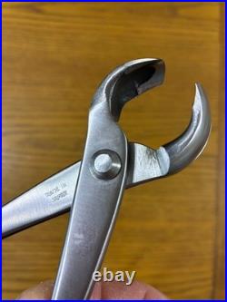 KIKUWA Stainless Bonsai Tool Set Concave Cutter 3202 & Spherical Knob 3204