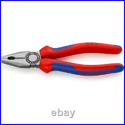 KNIPEX Pliers Set Cutters Cutting Combination Diagonal Cobra Hand Tool Red 3 Pc