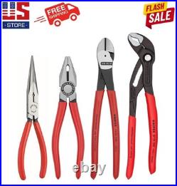 KNIPEX Tools 9K-00-80-94-US Pliers and Cutter Set, 4-Piece