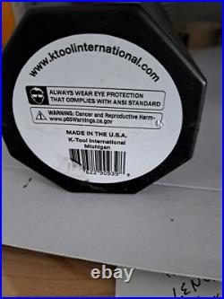 KTOOL XD KTI-XD3106 29 pc stepped cutter drill bit set