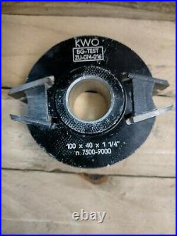 KWO Tongue and Groove Cutter Set Spindle Moulder Tooling