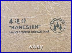 Kaneshin Japan Bonsai Tool Set #173 4pcs Scissors Tweezers Cutter for Starter Kaneshin Japan Bonsai Tool Set #173 4pcs Scissors Tweezers Cutter for Starter