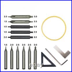 Key Cutting Copy Duplicating 368a with Full Set Cutters Making Locksmith Tools