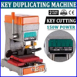 Key Duplicating Machine Key Cutting Cutter Copy Duplicator Locksmith Set Tool US
