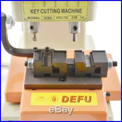 Key Laser Copy Duplicating Machine With Full Cutters Locksmith Tools Set DF368A