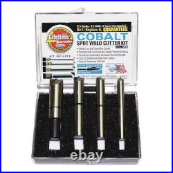Keysco Tools 77419 Spot Weld Cutter Set, 4Pc, 50, Cobalt