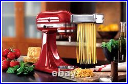 Kitchen Tool 3-Piece Pasta Roller and Cutter Set for KitchenAid Stand Mixer