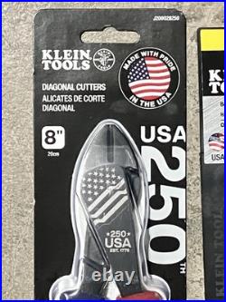 Klein Tools 250th USA Anniversary Diagonal Cutter & BONUS Bottle Opener